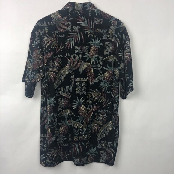 Campia Moda Hawaiian Short Sleeve Dress Shirt Size Medium - Picture 8 of 13